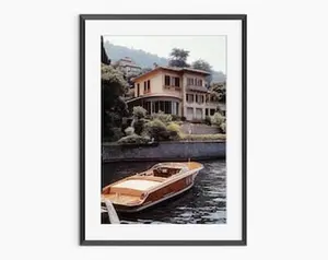 Boat Poster, Photography Posters, Yacht Poster, Old Money Posters, Fine Art Photography, Summer Wall Art, Museum Quality Photography Poster