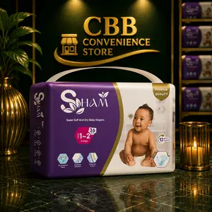 Sham Super Soft and Dry baby diapers, Diapers pou tout BaBy, all size summervibes