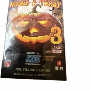NFLPA 2025 Score-A-Treat Pack with 3 Cards Inside 2024 NFL Trading Cards Official NFL Licensing