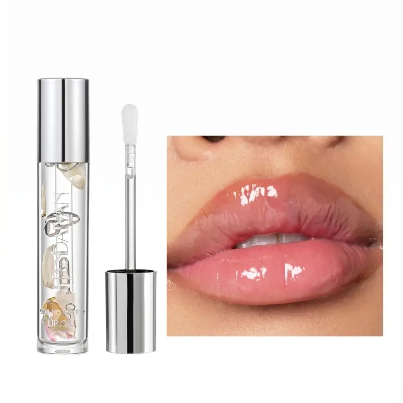 Moisturizing transparent cream lip gloss, 24-hour long-lasting, non-greasy, repairs chapped lips HANDAIYAN