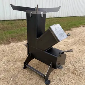 The Bulldog - 6 inch Rocket Stove - Fuel Efficient Stove for Cooking