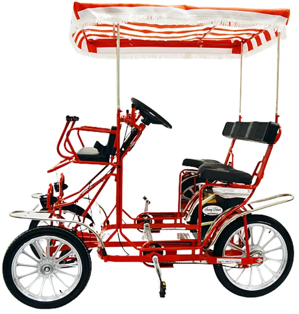 Surrey Bike (2-seats) Deluxe Surrey Bike (2-seats) Deluxe