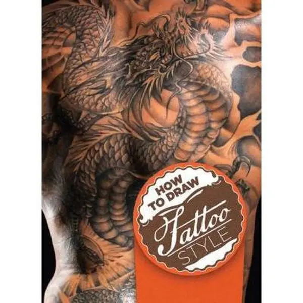 USED Book - How to Draw Tattoo Style by Andy Fish (Unknown) - english