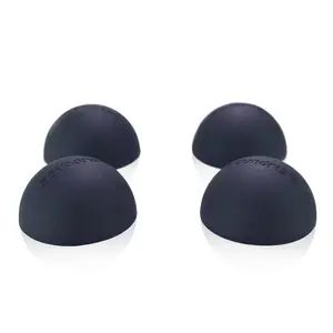 DOMES 1.25" Class-A Vibration Isolation Silicone Pads Self-Adhesive