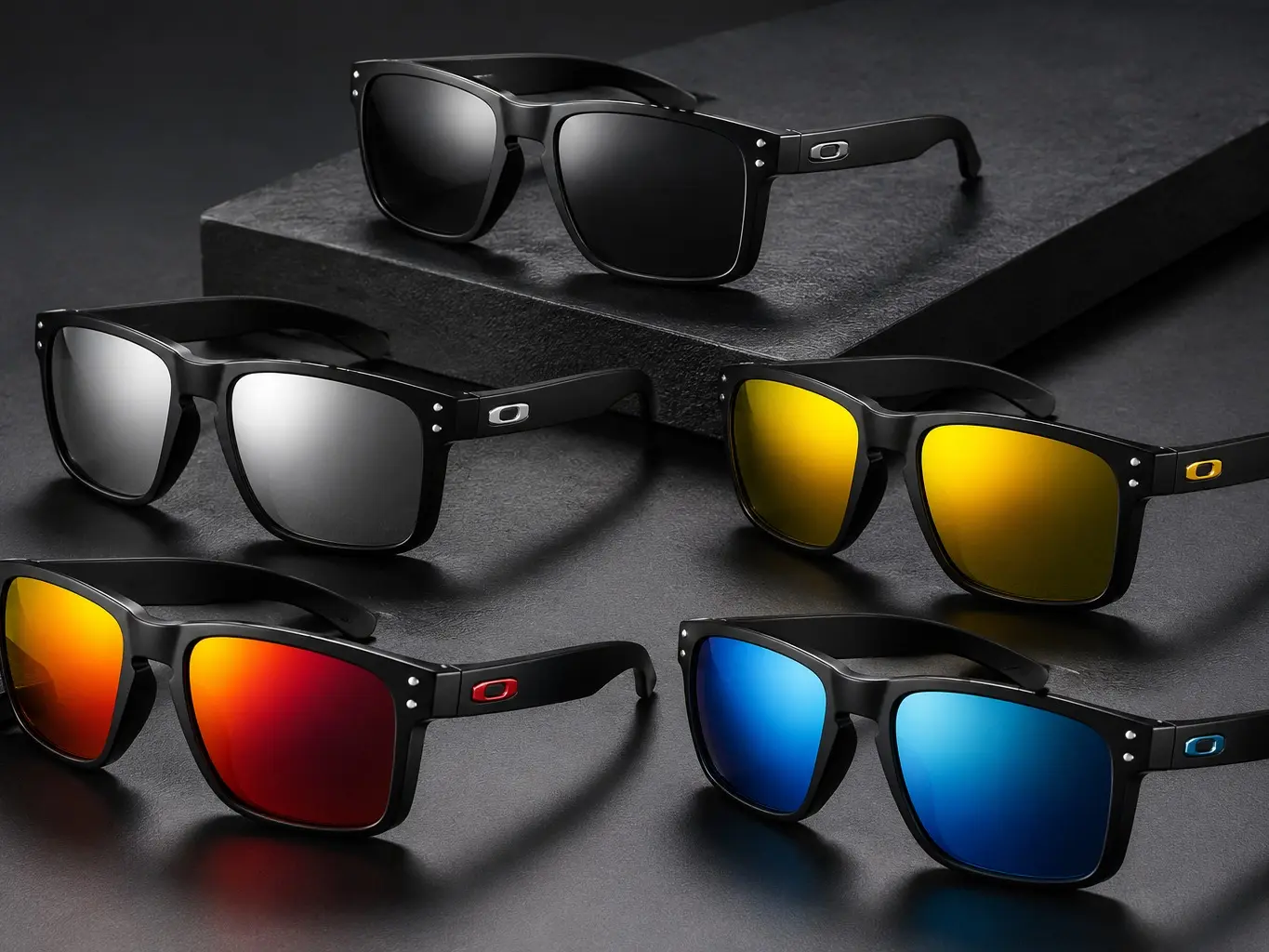 Modern Square Sunglasses with UV400 Protection Durable Frame Comfortable Fit for Outdoor Sports Travel and Casual Style