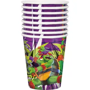 Teenage Mutant Ninja Turtles 9oz Paper Cups, 8ct