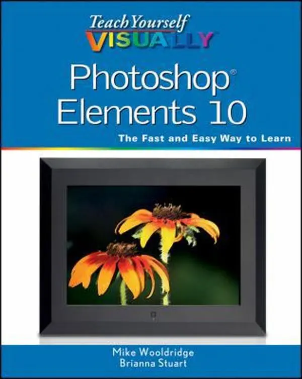 USED Book - Teach Yourself VISUALLY Photoshop Elements 10 by Mike Wooldridge (Paperback) - english