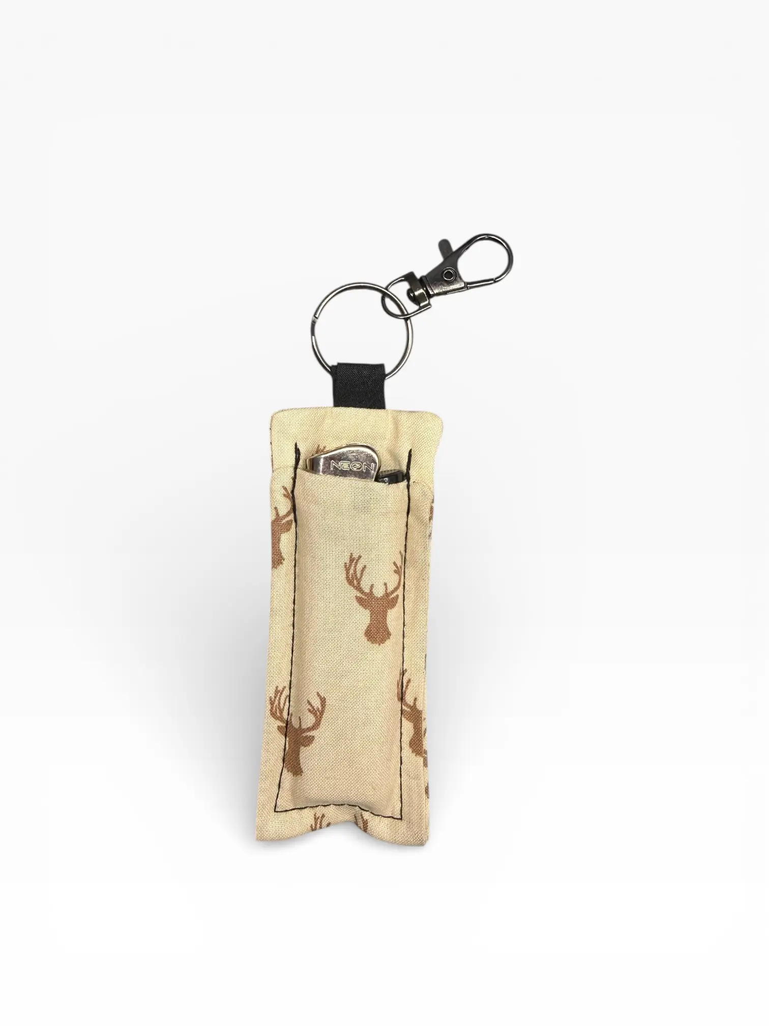 Deer Lighter Holder