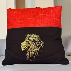 Reading Pillow- Lion with Crown of Thorns