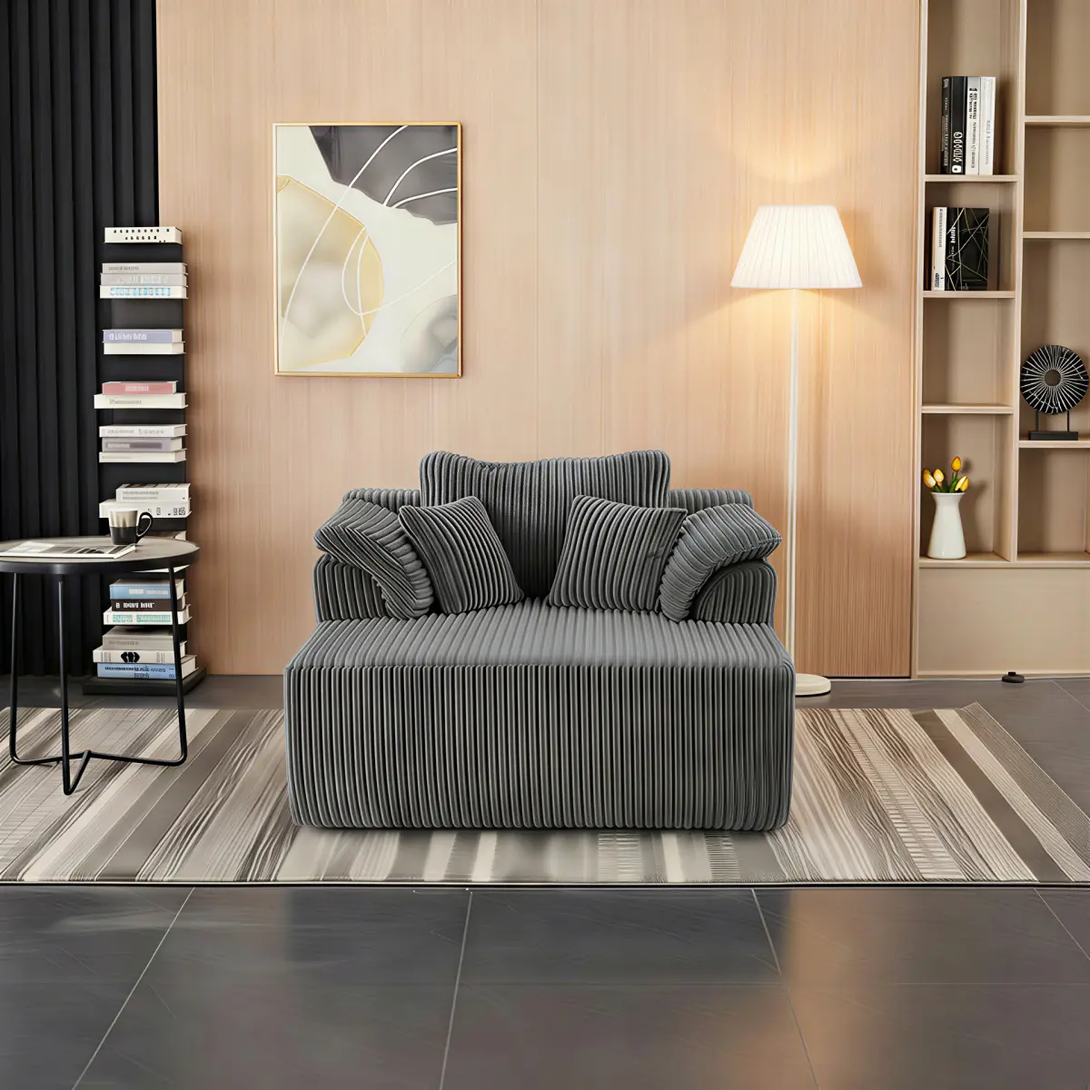 Antique Grey + Foam + 1 Seat 