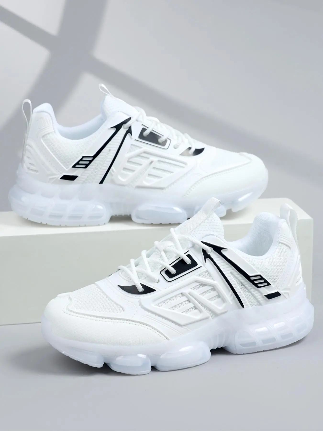 Men's Lightweight Air Cushion Sneakers, Breathable and Durable, Ideal for Daily Commute, Running, Fitness, Comfortable Men's Shoes, Workout Sneakers