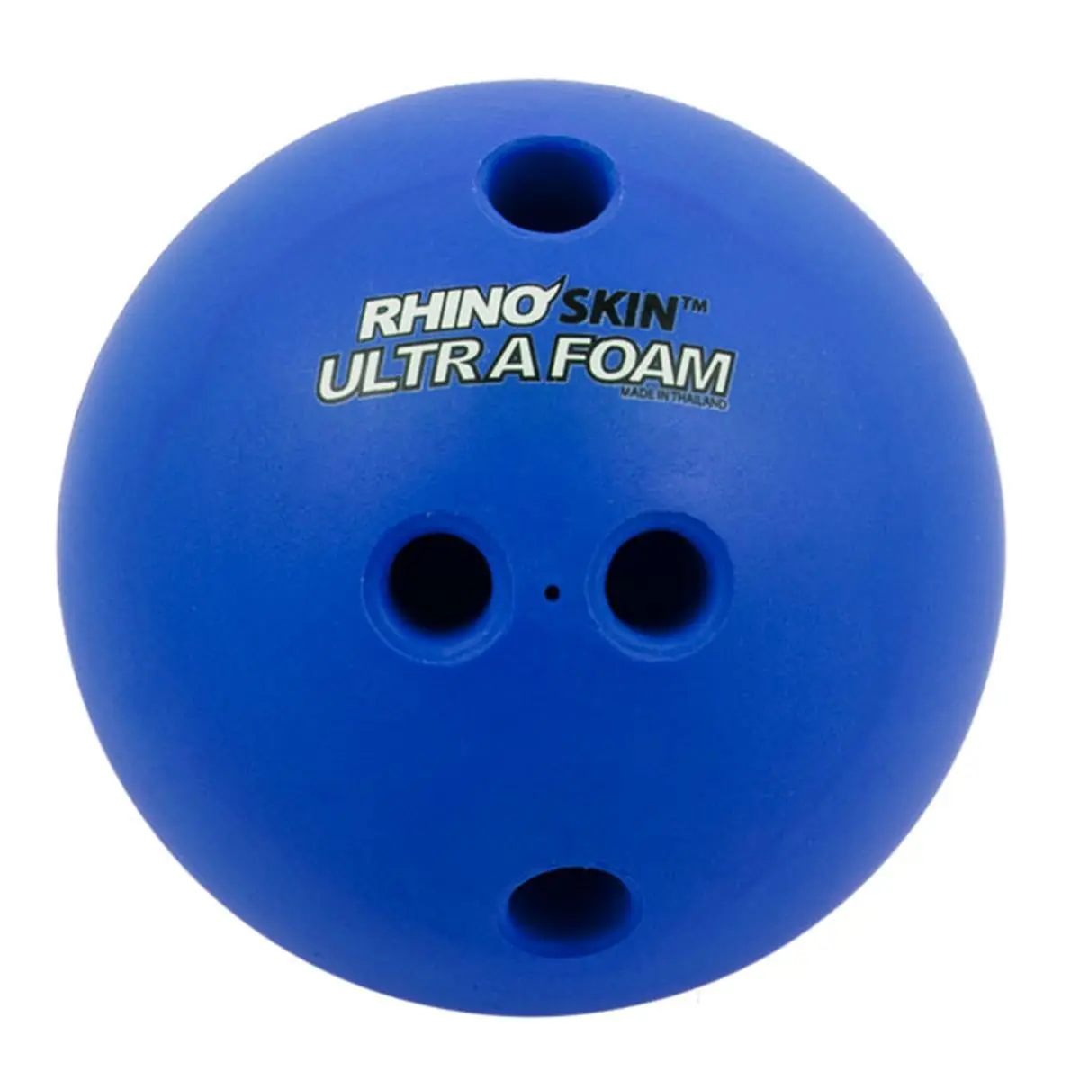 Champion Sports 2.5 lbs Athletic Rhino Skin Foam Bowling Ball - Royal Blue, Durable, Low Rebound, Crack-Resistant, Moisture-Resistant, with Grip Holes for Fitness Enthusiasts