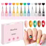 MelodySusie Nail Art Pens Set 0.5MM Nail Polish Pens for Nail Art, Nail Dotting Tool, Nail Art Marker, Drawing Maker Pen for Nail Design for Salon and DIY at Home #DealsForYouDays