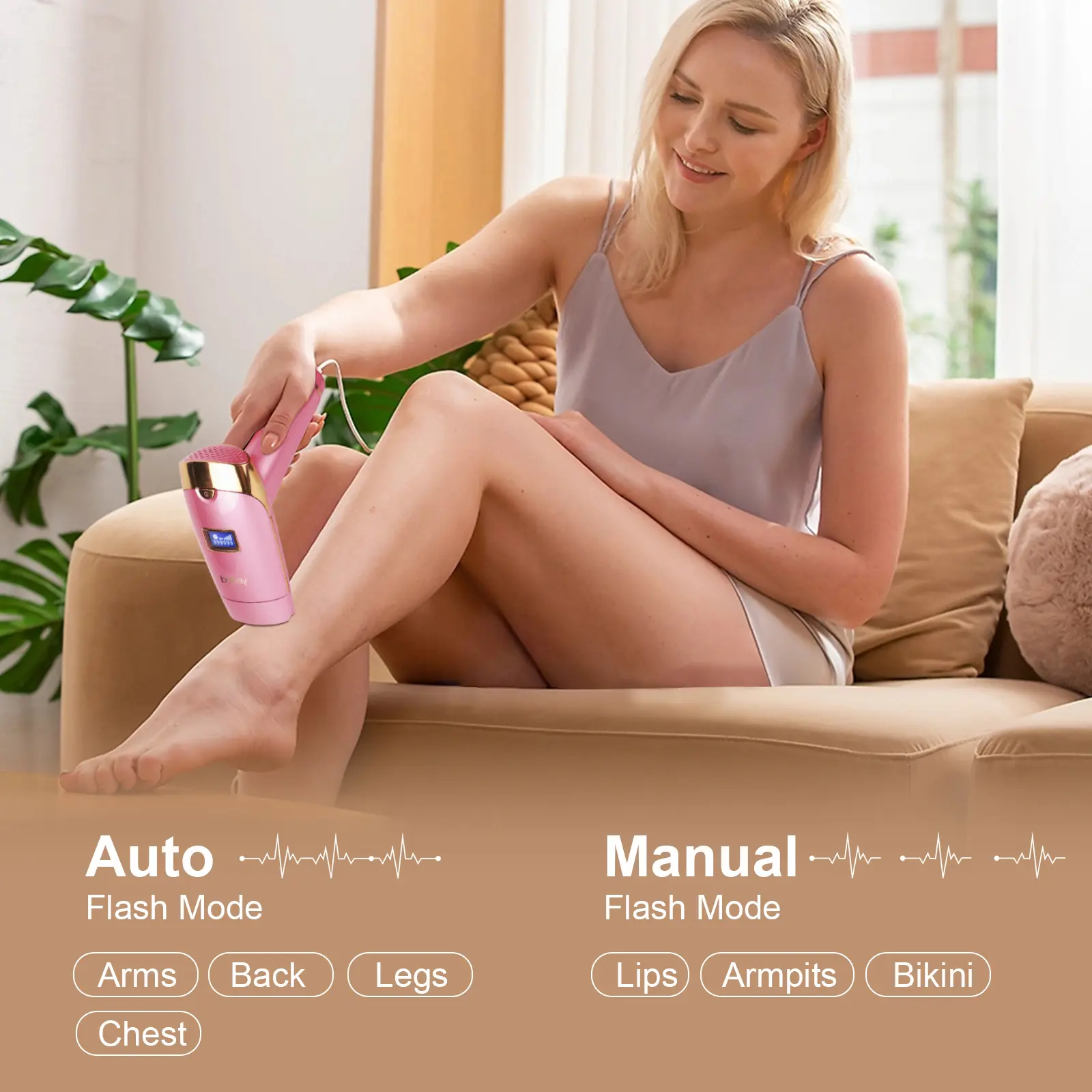LP Dzyan Electric Silence LHC92 Long Hair 未開封 /00260 BoBay IPL Laser Hair Removal for Women - 999,990 Flashes, 18.9J