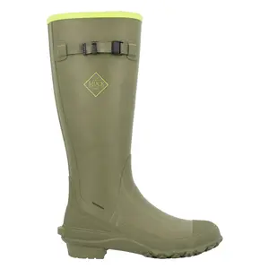 Muck Boot Mens Harvester Tall Round Toe Rain Pull On Casual Boots Mid Calf - Green