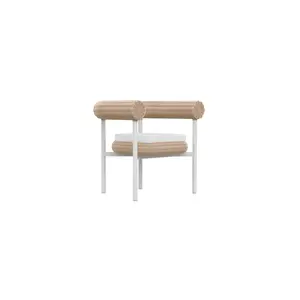 Outdoor Living & Garden Modern Upholstered Dining Armchair