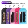 2/5 Counts Transparent Dustproof Design Wig Storage Bags with Hooks and Zipper, Hair Extension Holder and Wig Hanger Bags for Multiple Wigs, Wig Accessories for Salon and Home Use #GLOBAL PICKS