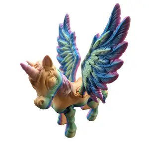 Unicorn Pegasus Fantasy Creature Graceful Winged Mythical Symbol of Wonder 5 and 7 Inches No Attribute Specified