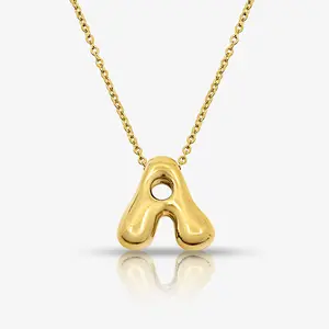 EVRY JEWELS Gold or Silver Plated Women's Hypoallergenic All About You Necklace