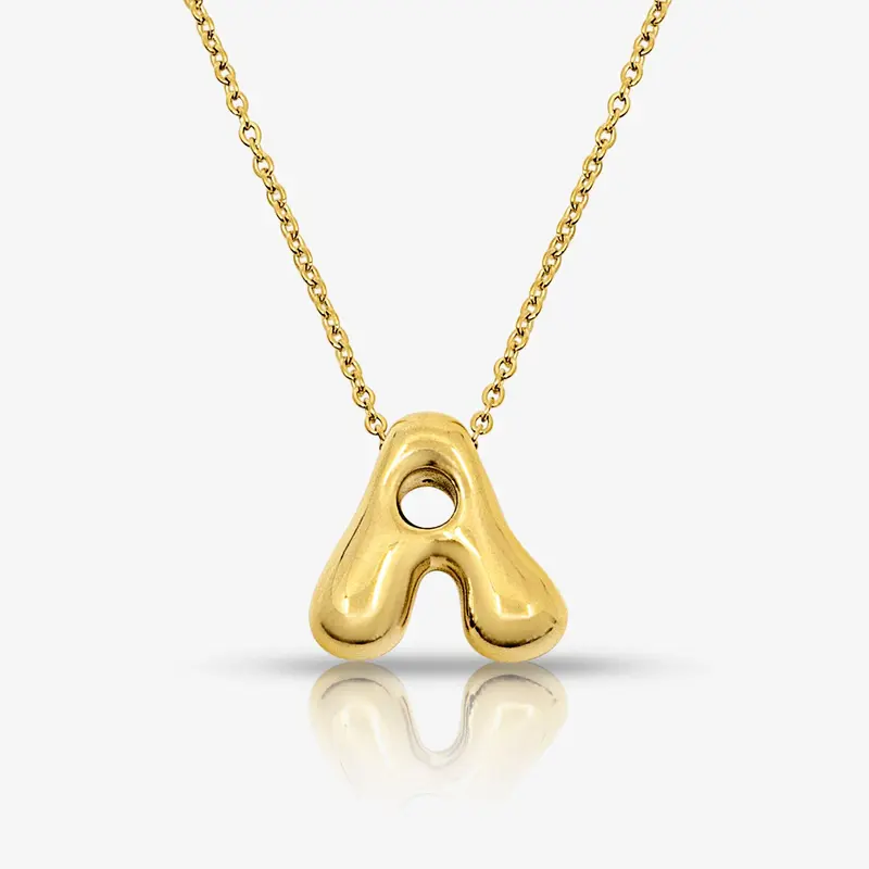 EVRY JEWELS Gold or Silver Plated Women's Hypoallergenic All About You Necklace