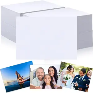 800 Sheets Photo Paper 5x7 in Glossy Double Sided 54lbs 9.5mil 200gsm Photo Paper Glossy Card Stock for Inkjet Printing Printer Making Pictures Calendar Greeting Card Printing