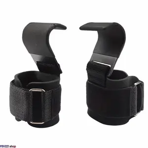 Heavy Duty Weight Lifting Hooks with Wrist Wrap, Non-Slip Gym Deadlift Assist Straps for Pull-Up & Strength Training，Weight Training Deadlift Assist Grips, Ideal for Deadlift, Pull-Ups, Barbell Training, Gym Workout & Strength Exercise