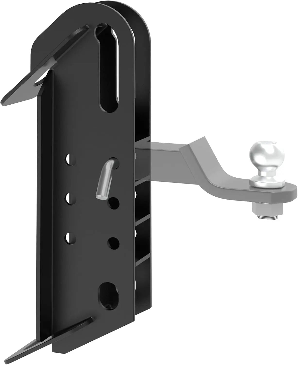 Skid Hitch Attachments for Skid Steer, Tractors 5,000/20,000 LBS Capacity, Fits 2 inch Receiver, Universal Quick Attach Plate, Black