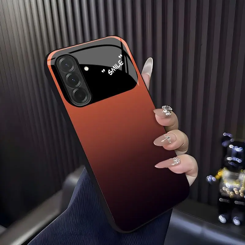 Aesthetic Gradient Phone Case for【Galaxy A36】, Anti-Scratch Hard Cover with Full Camera Protection 666