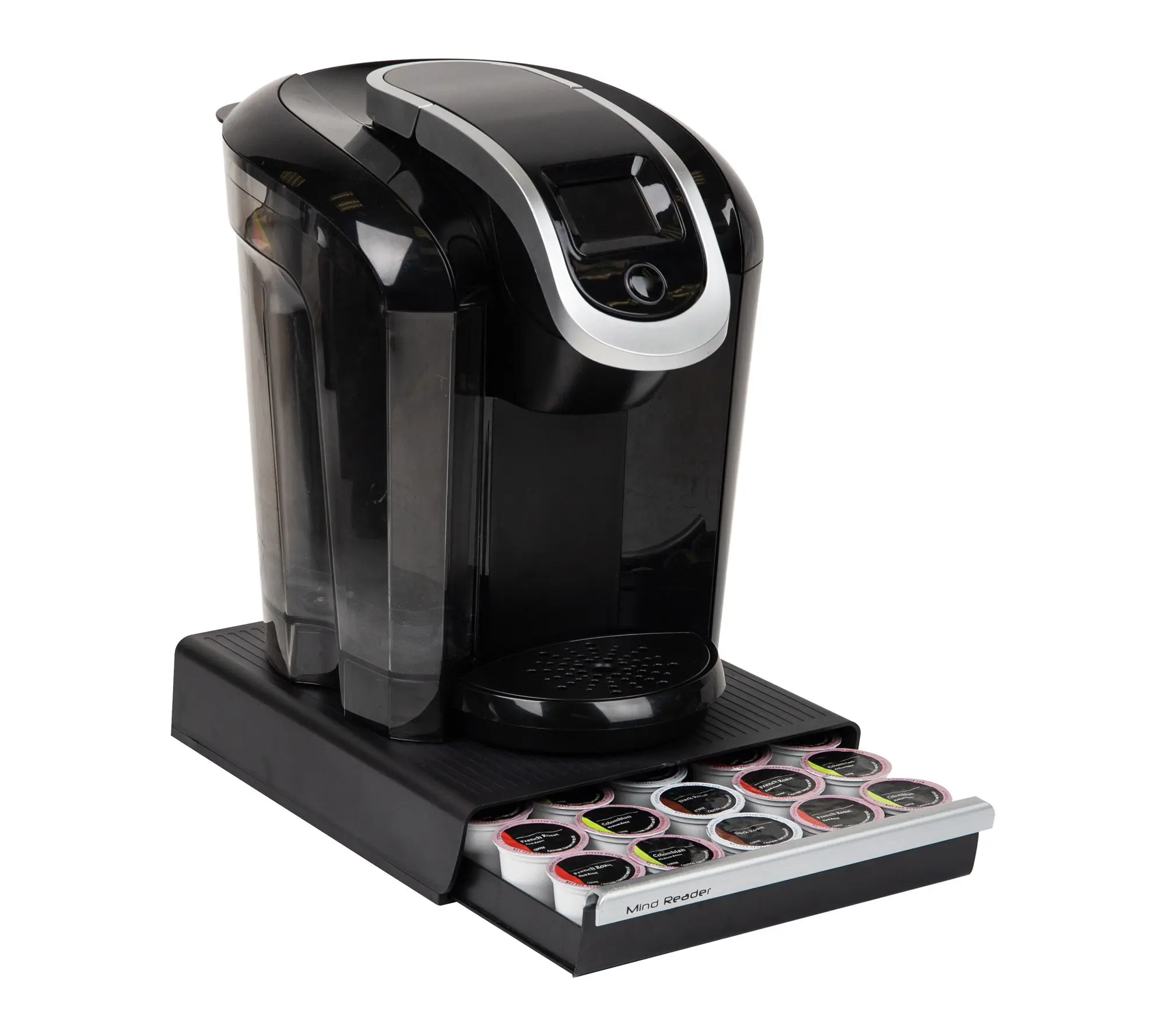 Mind Reader Single Serve Coffee Pod Drawer, 30 Pod Capacity Mind Reader Single Serve Coffee Pod Drawer, 30 Pod Capacity