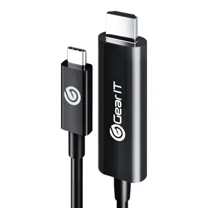 USB C to HDMI Cable - 4K@60Hz, Thunderbolt 3/4 Compatible, 6.6 Feet