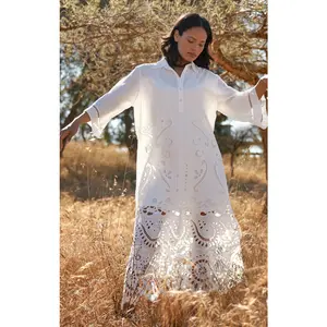 Adria Eyelet Dress