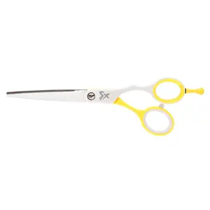 Cricket Beauty Tools Shear Xpressions Mega Mello 5.75-in Hair Shear, Stainless Steel Blades Haircare Tool for Smooth Styling, with Removable Storage Case