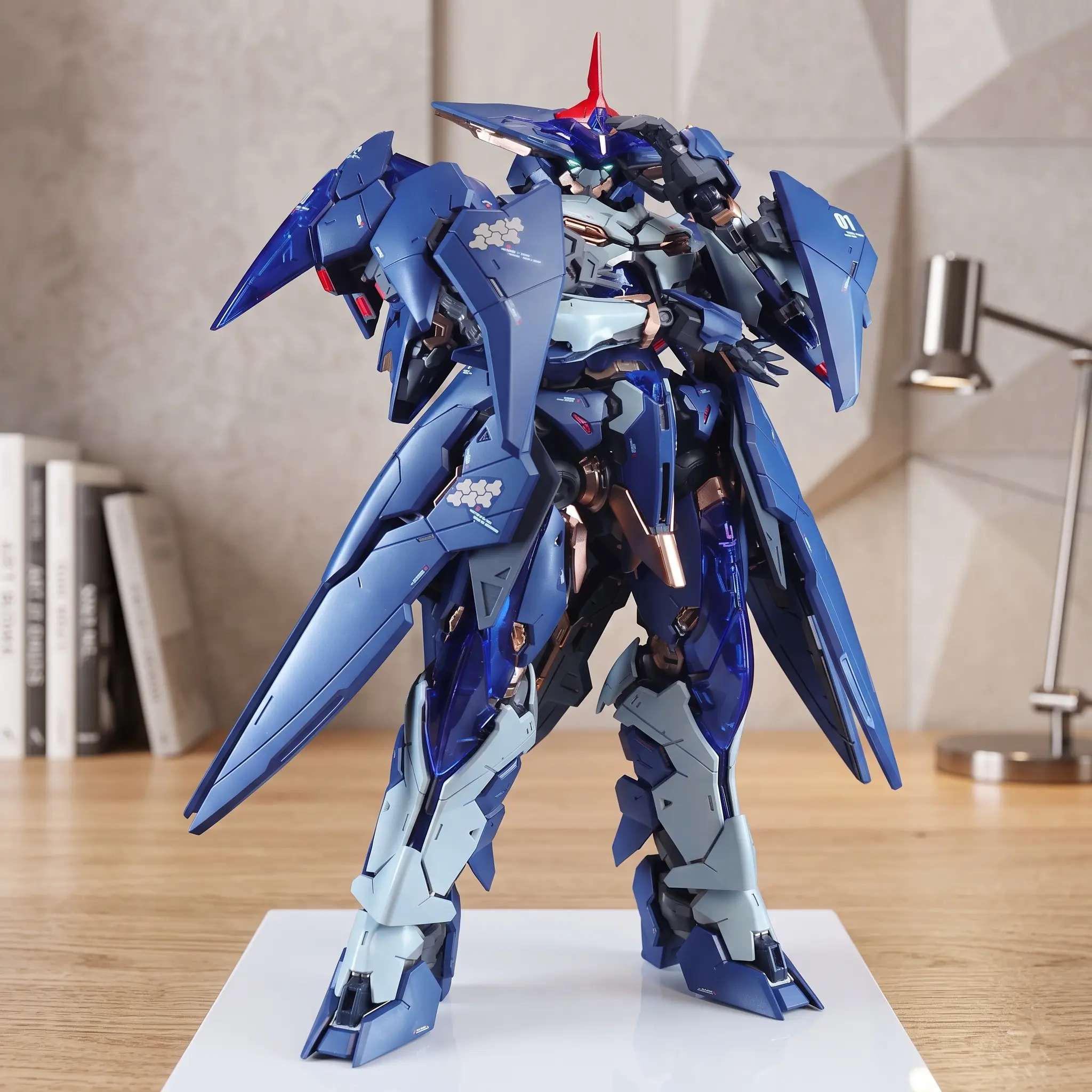 Funtasy Planet 1/100 Scale Plastic Jointed Mecha Assembly Model Kit, High Mobility Sci-Fi Robot with Full Skeleton, Armed System, Heavy Defense Armor - 10.1in DIY Collectible Model for Adults
