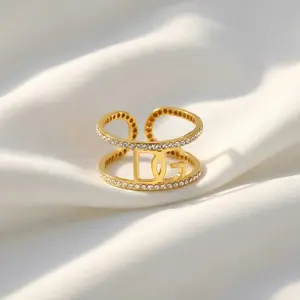 The Monogram Luxe Crossover Ring