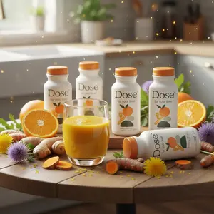 Dose for Your Liver 2oz – Liver Support Drink with Curcumin & Dandelion, Wellness Shot Supplement