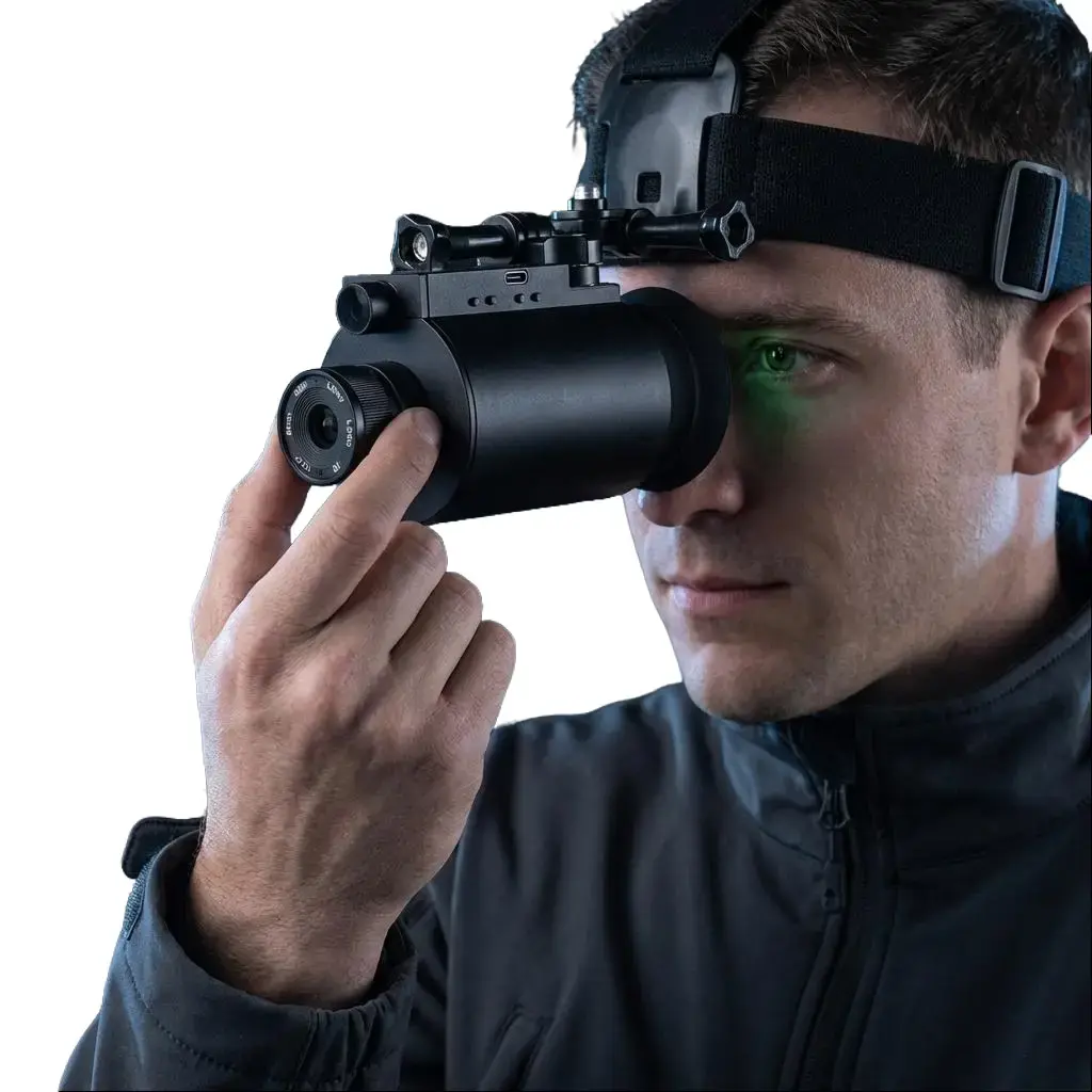 IRIS Infrared Night Vision Monocular 1X Digital PVS-14