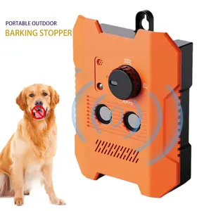 Ultrasonic Barking Stopper Anti-barking Dog Trainer Intelligent Barking Stopper Dog Trainer Automatic Barking Stopperopper Smart Automatic Bark Deterrent, Pet Training Tool, Suitable for All Breeds