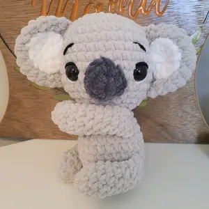 Crochet Koala Bear, Handmade, Super Soft