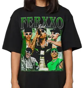 Ferxx0 Falx00 Tour Shirt Reggaeton Concert Tee Urban Latin Streetwear, Gift For Fan, full Size, Full Color.