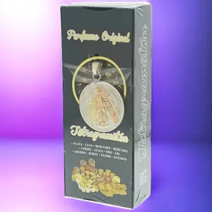 Tetragramaton Perfume with Medallions Limited Edition Aromatic Woody Fragrance Long Lasting Scent