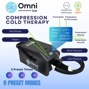 Omni Ice™ Pulse Compression Cold Therapy Cooler & Pad