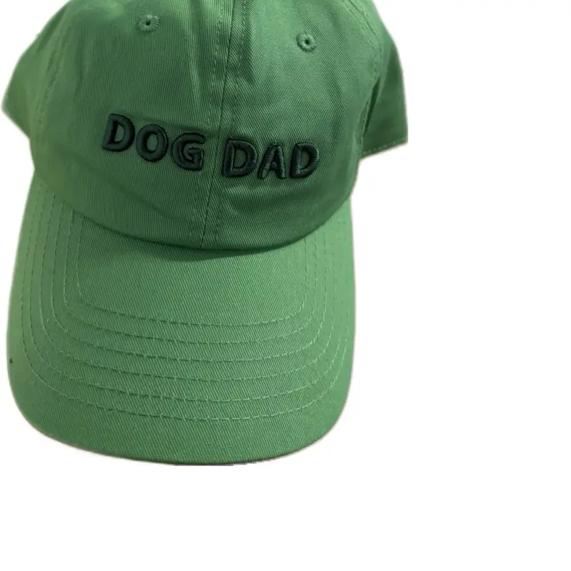 Dog Dad Hat for Dog Lovers, Pet Accessories, Synthetic Fabric, Adjustable Strap, Ideal for Photo Shoot