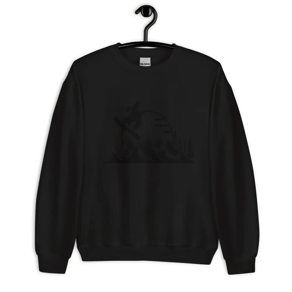 snowboard, mountain Unisex Sweatshirt
