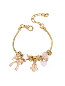 DIY Beaded Bow Heart Lollipop Flower Pendant Fashion Jewelry, Handmade Charm Accessory for DIY Projects & Gifts, DIY Forever Bracelets