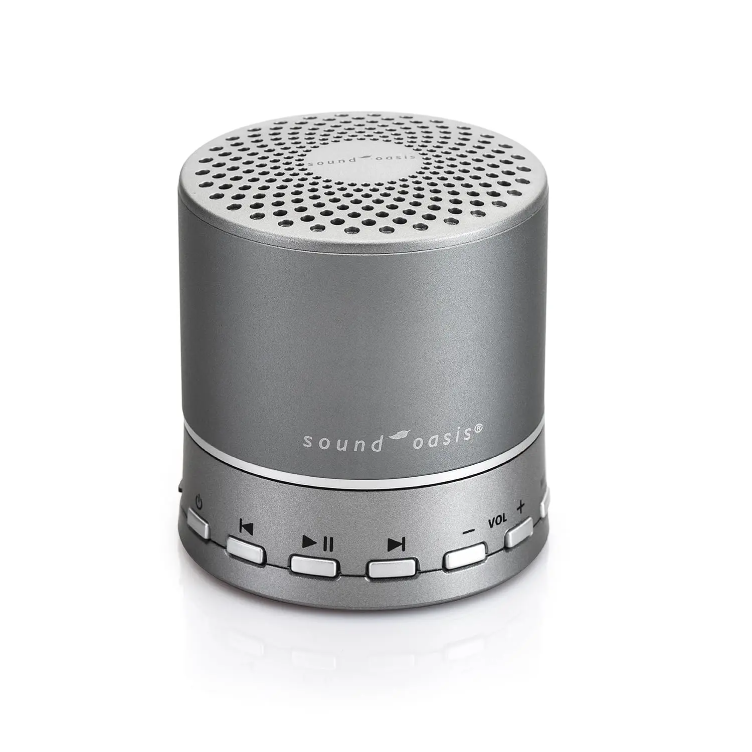 Sound Oasis Sound Machine Bluetooth Speaker Portable White Noise Machine 20 Non-Looping Sounds Nature Brown Pink Noise Tinnitus Masker Sound Soother for Sleep Home Baby Office Travel Rechargeable
