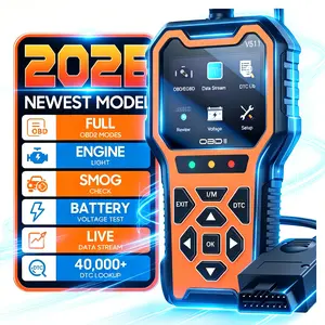 V511 OBD2 Scanner Diagnostic Tool, Check Engine Light Car Code Reader, I/M Readiness, DTC, Battery Voltage Tester, Reset, Live Data, Car Diagnostic Scan Tools for All OBDII Car Since 1996 system