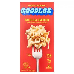 Goodles Shella Good, Aged White Cheddar and Shells, 6 oz (170 g)