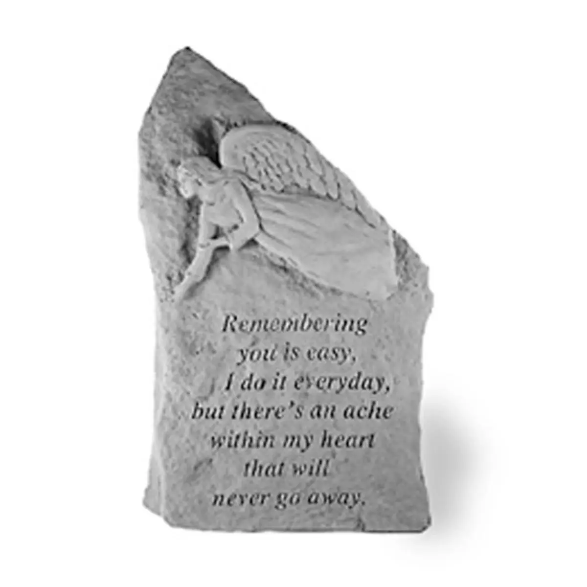 Kay Berry Inc. Angel Memorial Sign, Home Decor, Room Decor Plaque - 14.75 in x 8.5 in, Signs