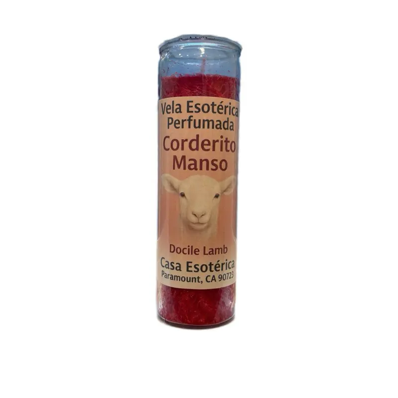 Veladora CORDERO MANZO - Espiritual Candle Veladora CORDERO MANZO - Espiritual Candle