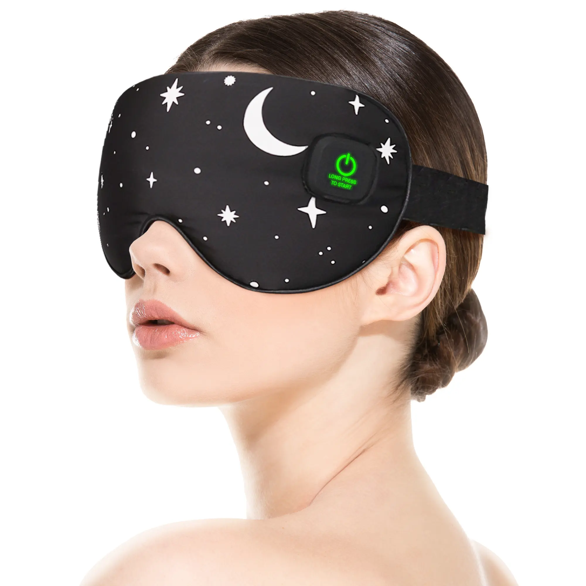 Wireless Heated Eye Mask Kit: The Ultimate Soothing Eye Care Set by Wonder Family